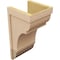 Ekena Millwork 12"W x 12"D x 24"H Wide Bryant Rough Cedar Woodgrain TimberThane Corbel, Primed Tan CORUR12X12X24BRYRCPR - alternate 2